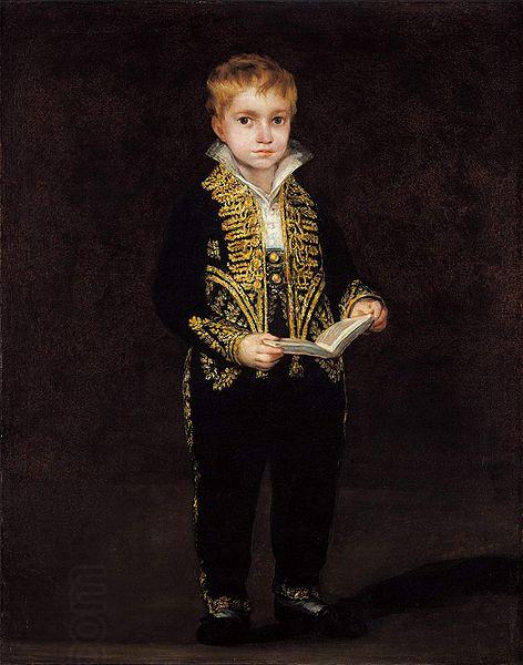 Francisco de Goya Portrait of Victor Guye